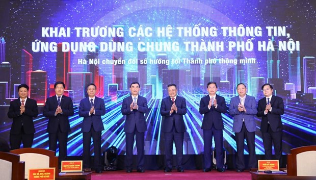 Hanoi lance des systèmes d information et applications à usage commun