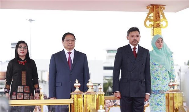 Le Premier ministre Pham Minh Chinh entame sa visite officielle au Brunei