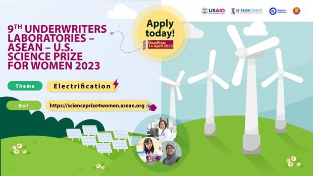 Lancement du 9e Prix scientifique ASEAN-États-Unis pour les femmes 2023