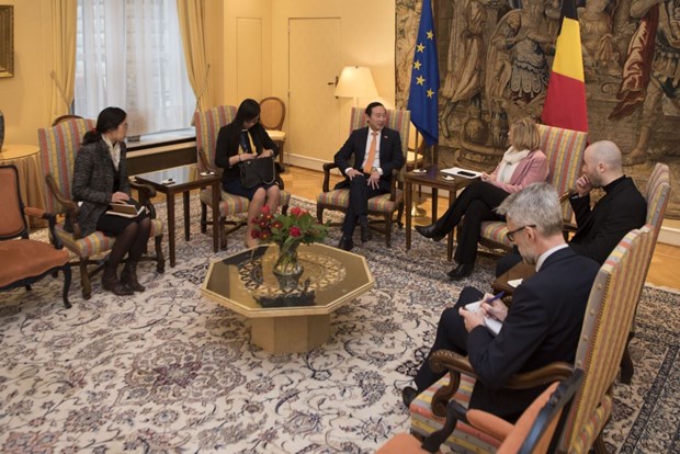 Approfondissement de la coopération entre la Belgique et le Vietnam