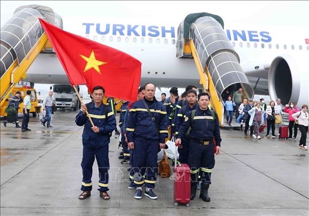 Séisme retour de la mission du ministère de la Sécurité publique de Turquie
