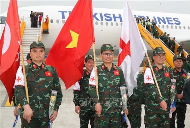 Séisme en Turquie l équipe de secourisme de l’Armée vietnamienne termine sa mission