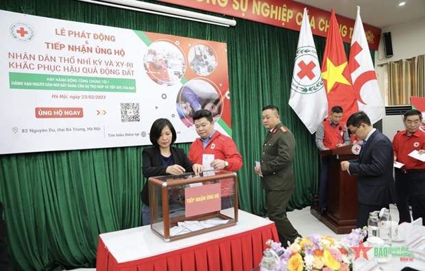 Le Vietnam au chevet des victimes des séismes au Turquie et en Syrie