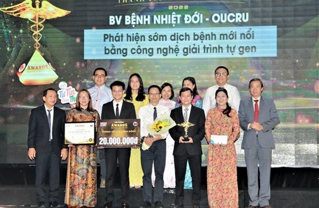 Remise du «Prix pour Réalisations médicales vietnamiennes» 2022