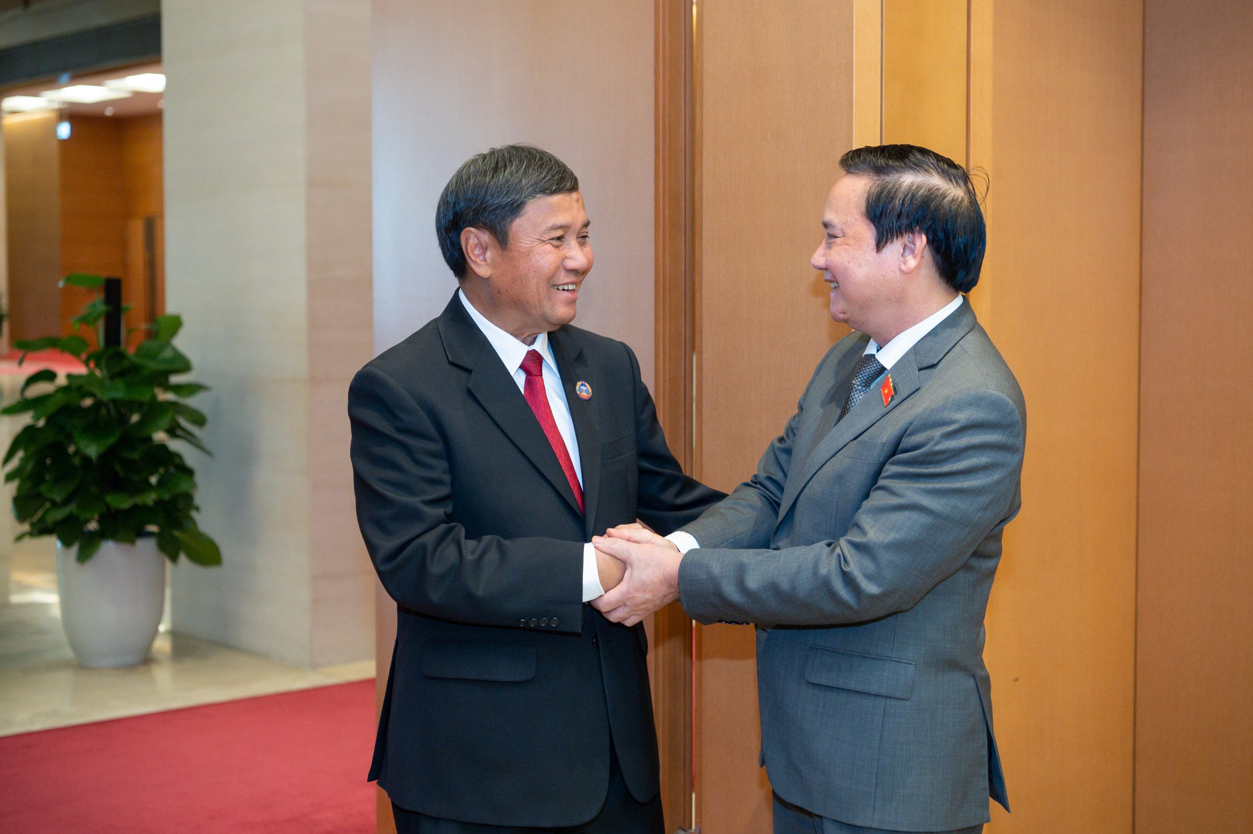 Les Assemblées nationales du Vietnam et du Laos consolident leurs liens