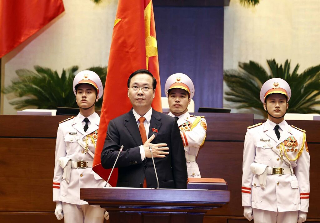 Félicitations de dirigeants de plusieurs pays au président vietnamien Vo Van Thuong