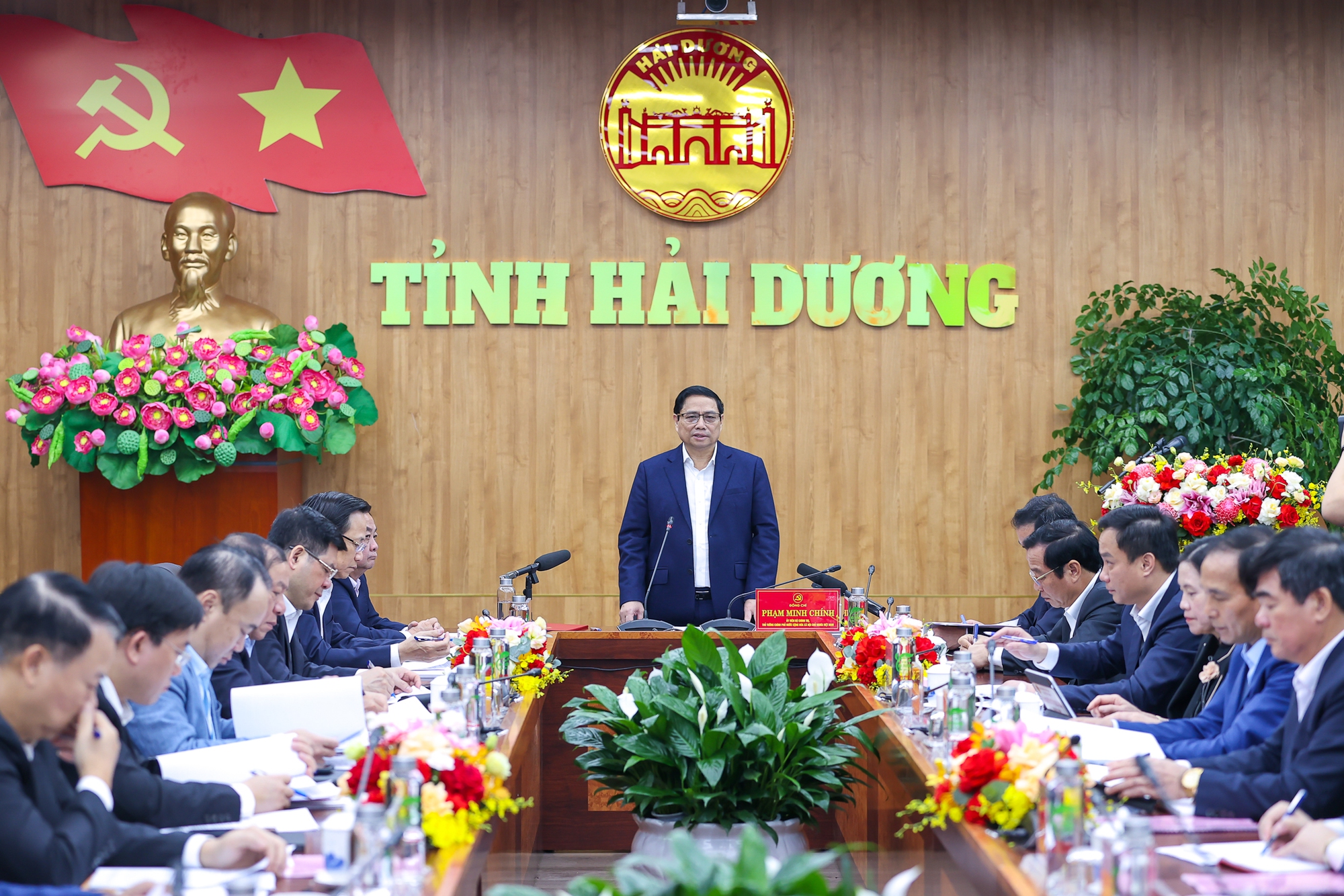 Activités du Premier ministre Pham Minh Chinh à Hai Duong