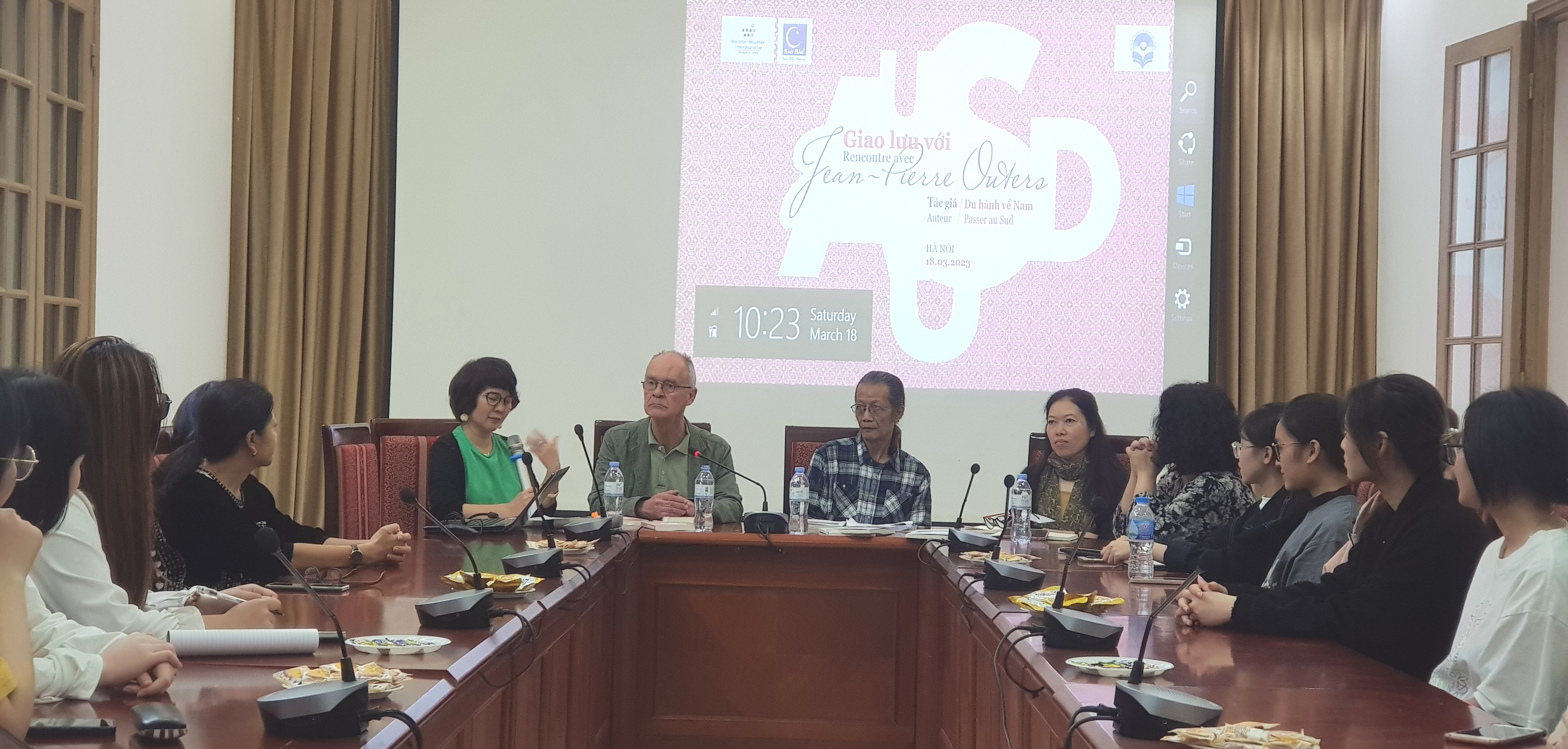 «Voyager, c’est d abord accepter et vouloir aussi découvrir une autre réalité»