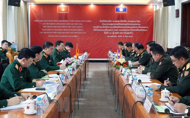 Vietnam-Laos 3e dialogue vice-ministériel sur la politique de défense