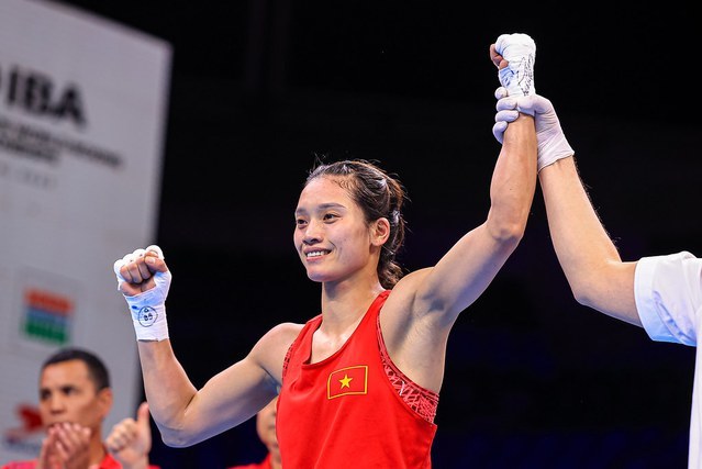 Nguyên Thi Tâm en finale des Championnats du monde de boxe féminine IBA 2023