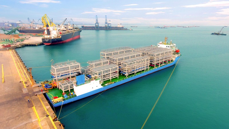 Doosan Vina exporte 1 200 tonnes de modules vers Singapour