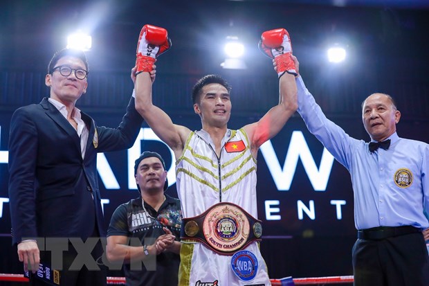 Le boxeur vietnamien Nguyên Ngoc Hai remporte la ceinture WBA