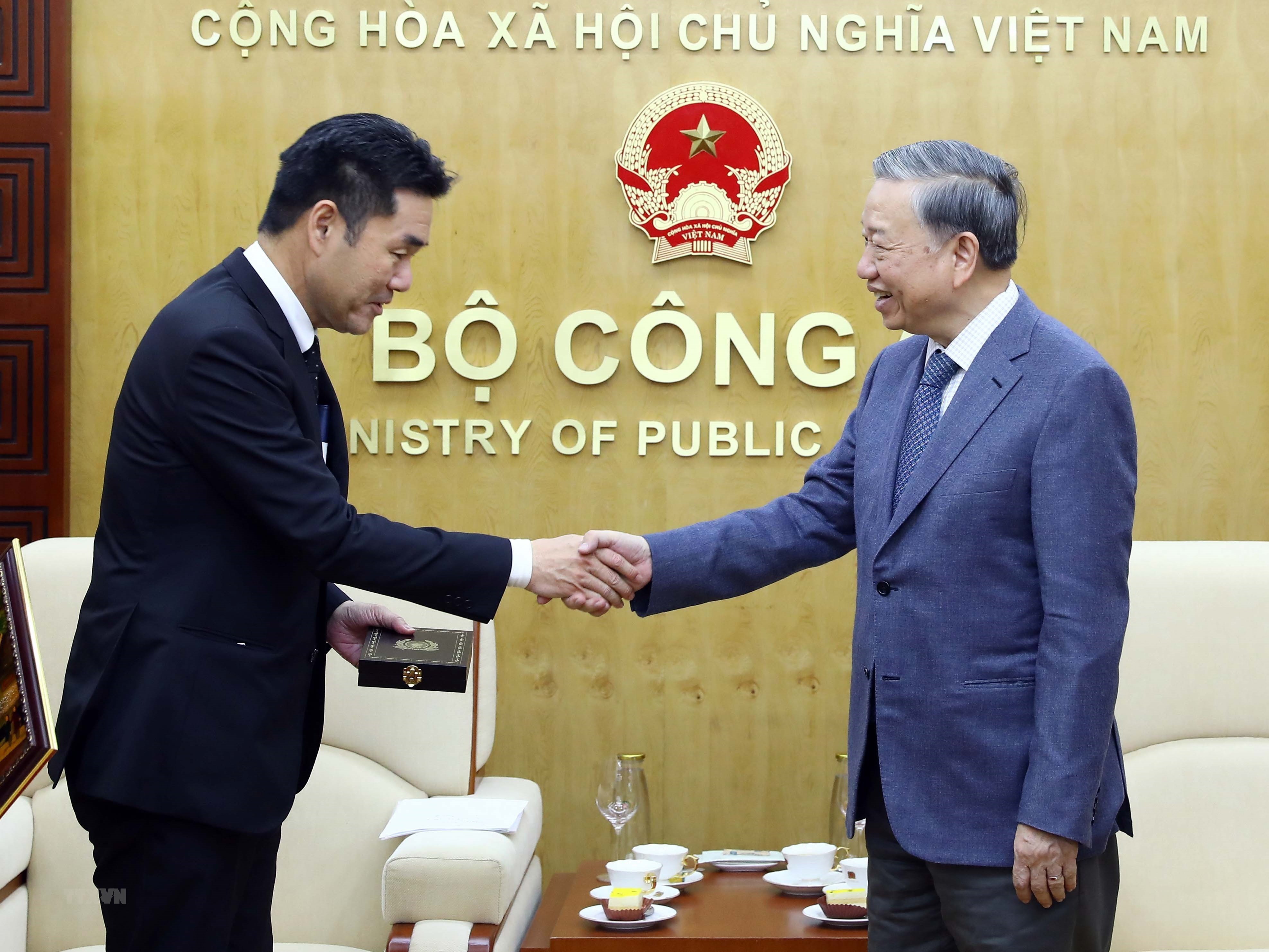 Le ministère vietnamien de la Sécurité publique et la JICA renforcent leur coopération