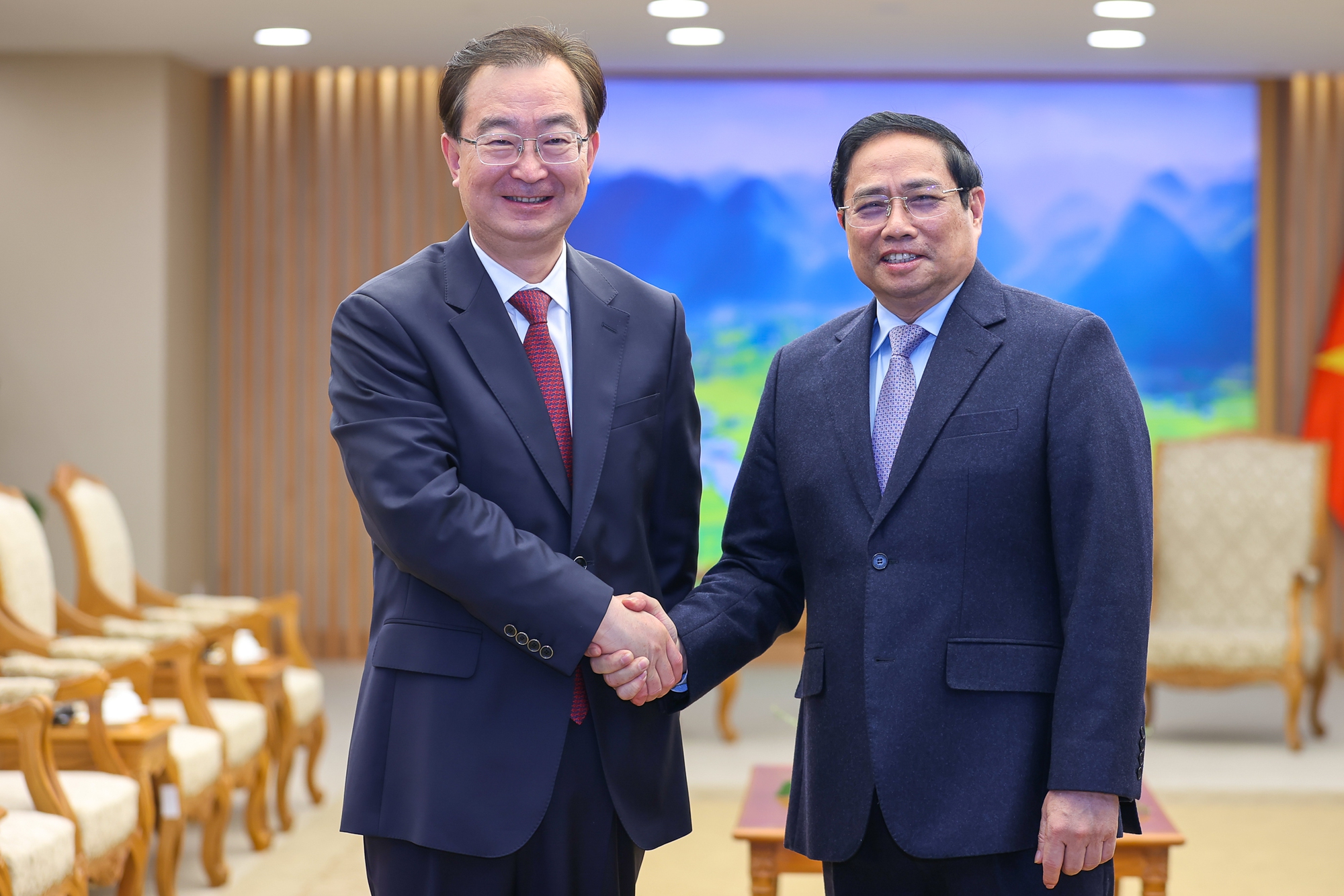 Le Premier ministre reçoit le secrétaire du Comité provincial du PCC du Yunnan Chine