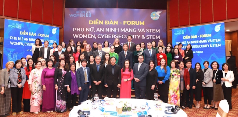 Forum «Femmes, cyber-sécurité et STIM» à Hanoï