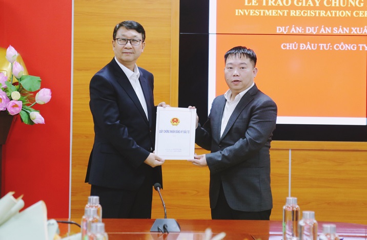 Trois nouveaux projets d’IDE autorisés à Quang Ninh