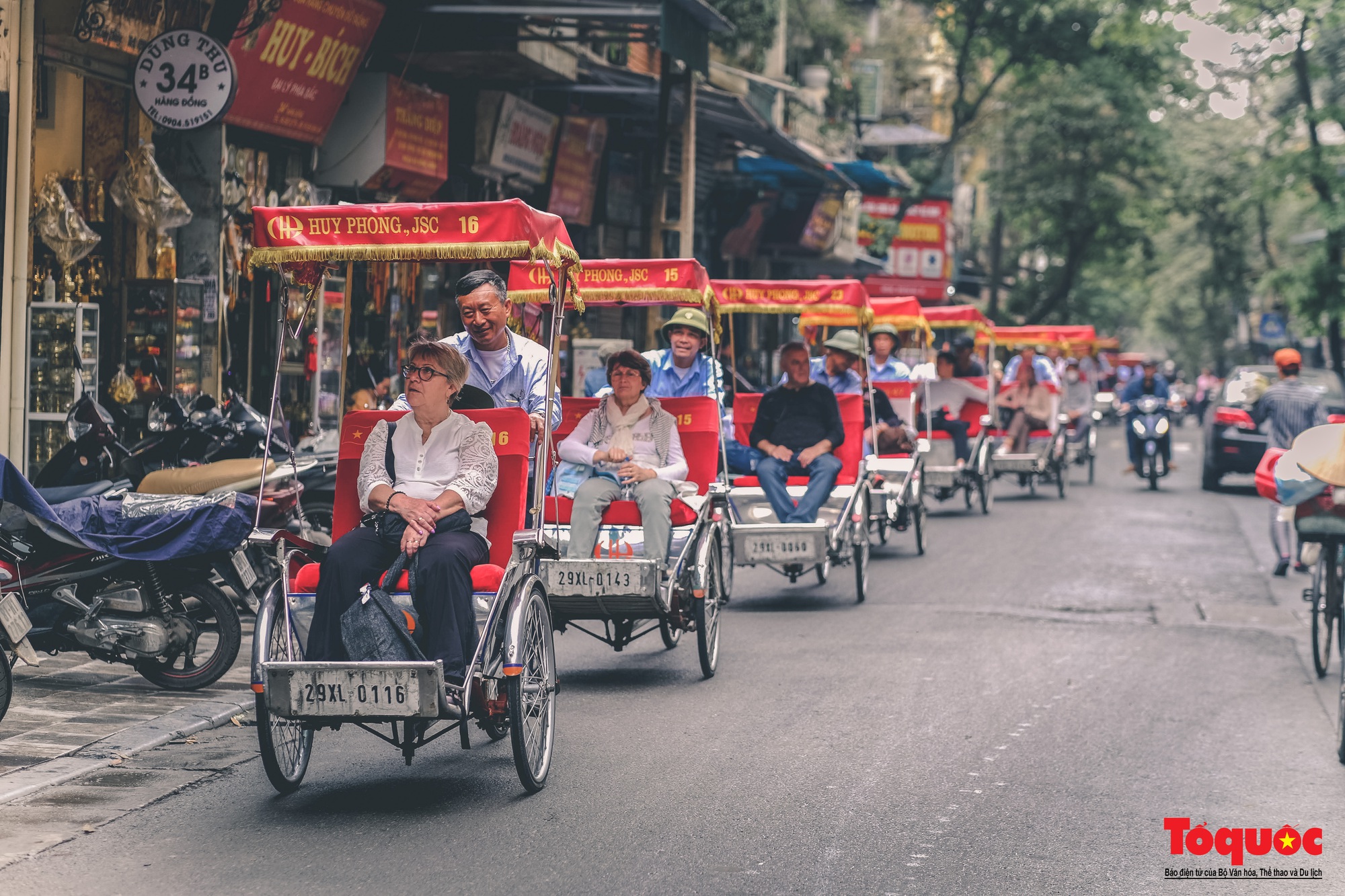 Le cyclo - beauté dans la culture touristique de Hanoi