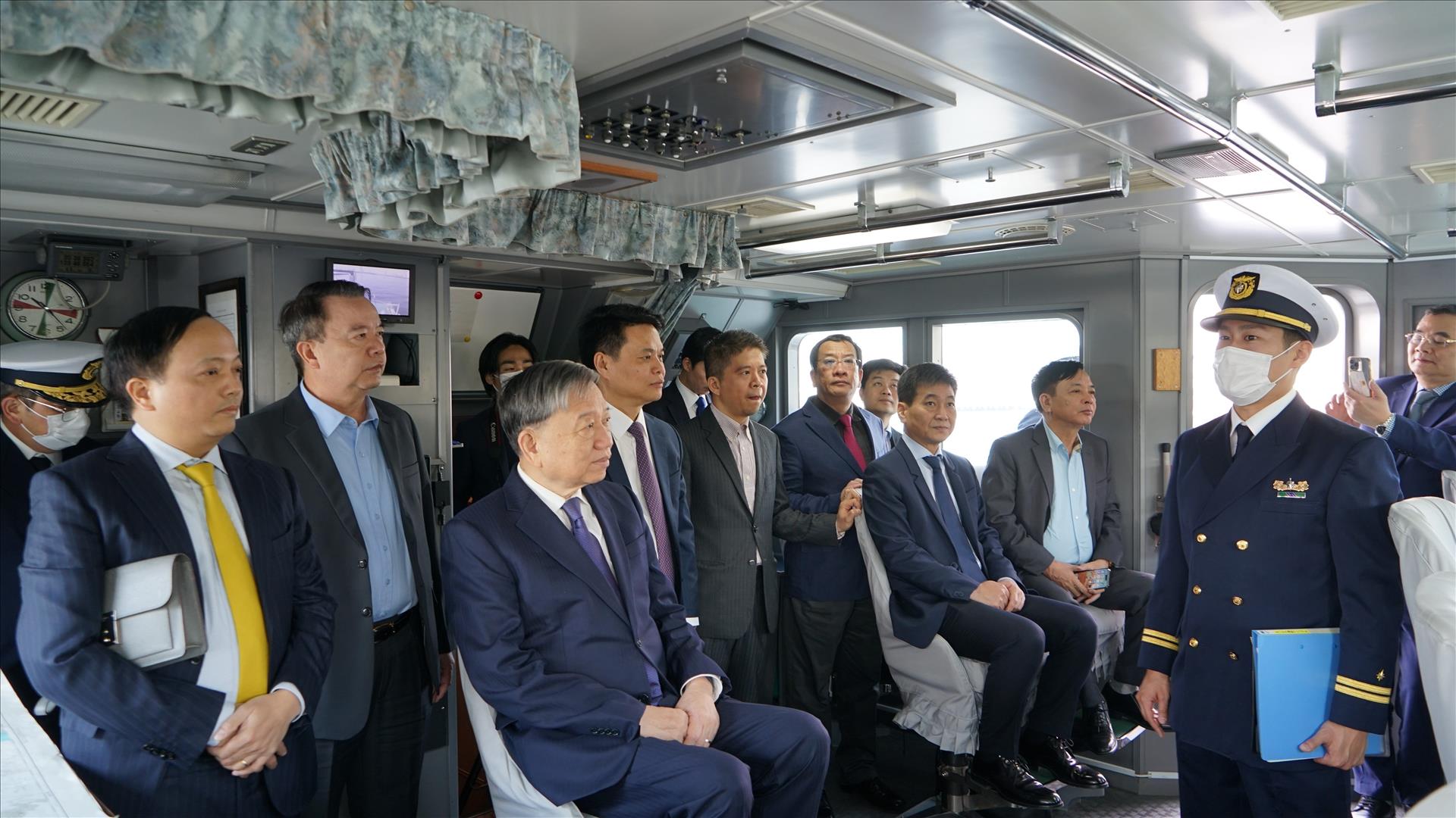 Le ministre de la Sécurité publique Tô Lâm en visite de la Garde côtière du Japon