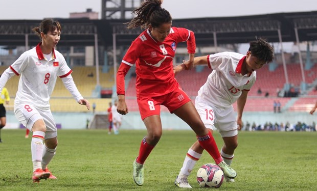JO de Paris 2024 l’équipe féminine de football du Vietnam s’impose 5-1 contre celle du Népal