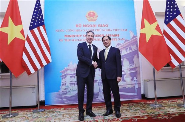 Vietnam-États-Unis entretien entre les deux chefs de la diplomatie