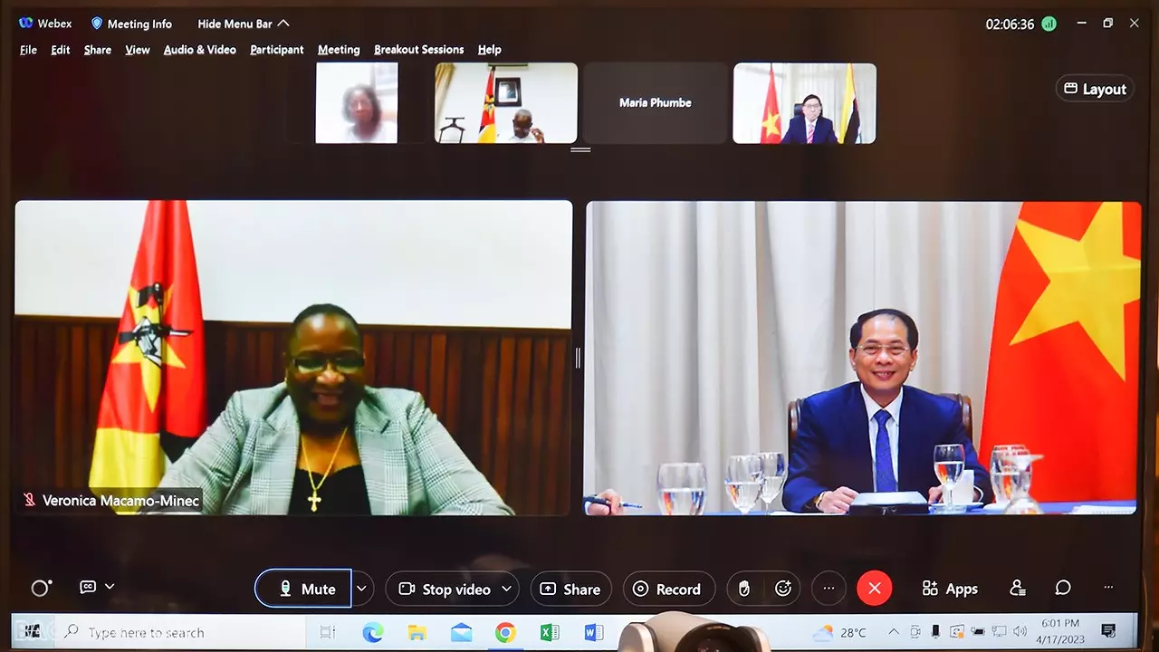 Le Vietnam et le Mozambique renforcent leur coopération multiforme