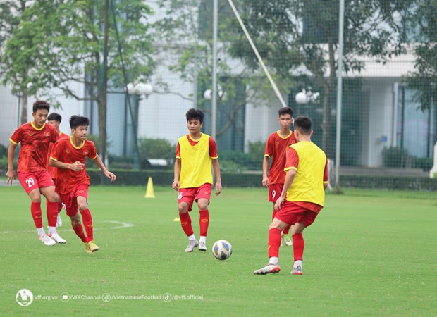 Le Vietnam se prépare pour la finale de la Coupe d’Asie U17 de l’AFC 2023