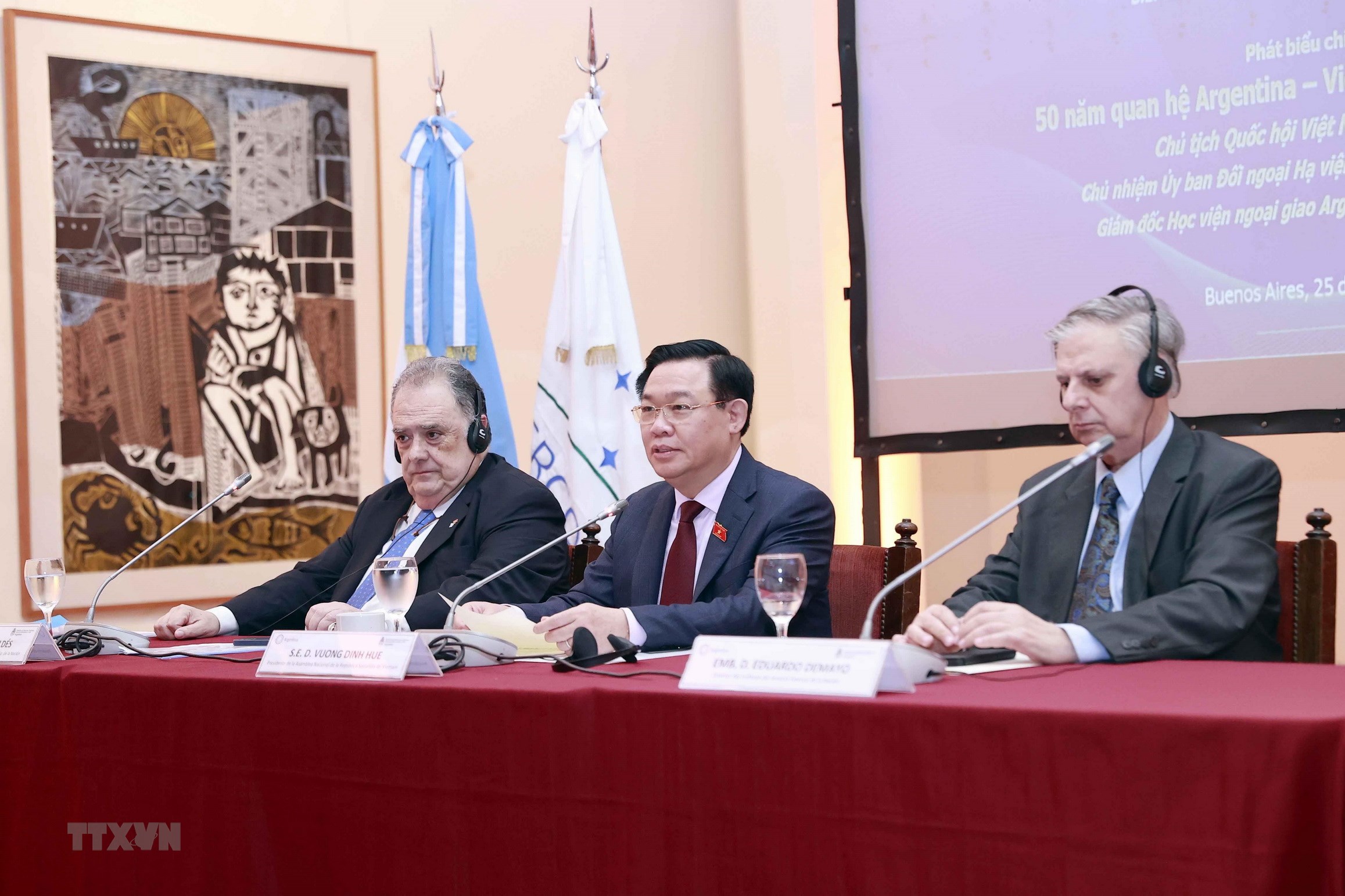 Célébration des 50 ans des relations diplomatiques Vietnam-Argentine