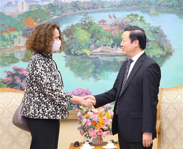 Le vice-PM Trân Hông Hà reçoit la directrice nationale de la BM au Vietnam