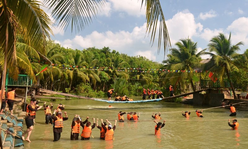 Plus de 98 000 visiteurs à Ben Tre pendant les congés du 30 avril-1er mai