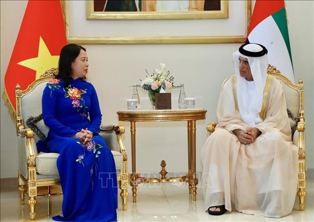 Activités de la vice-présidente Vo Thi Anh Xuan aux Émirats arabes unis