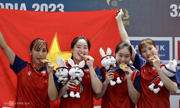 SEA Games 32 le Vietnam remporte neuf autres médailles d or le 7 mai