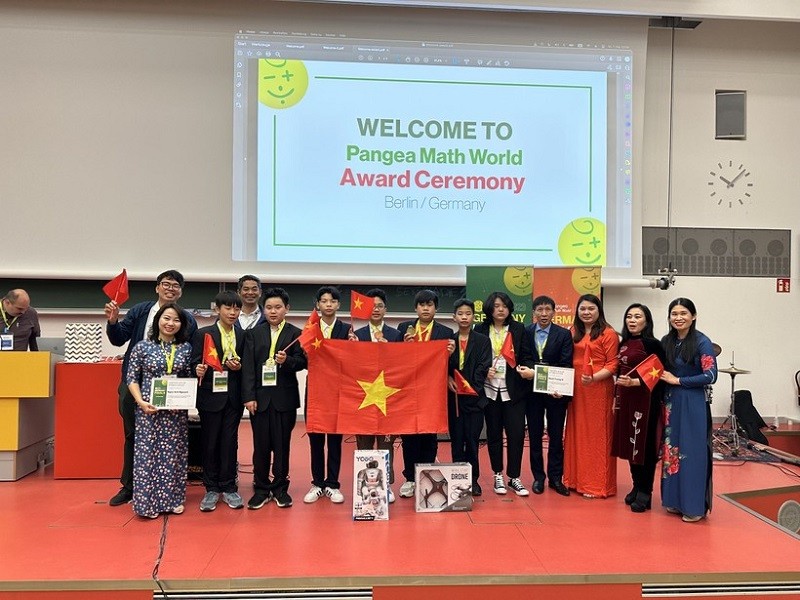 Olympiades de mathématiques le Vietnam remporte 5 médailles d’or