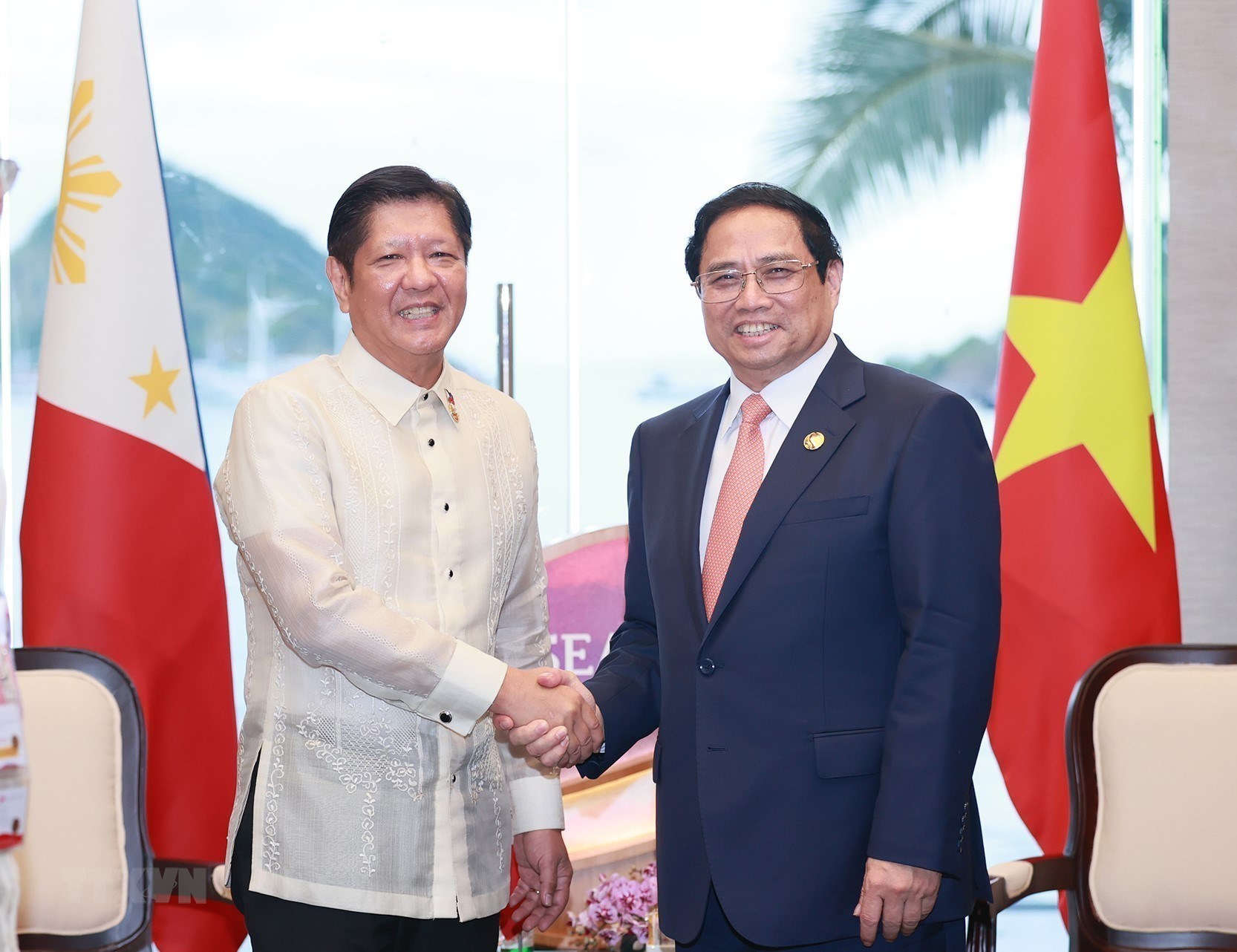 Le Premier ministre Pham Minh Chinh rencontre le président philippin