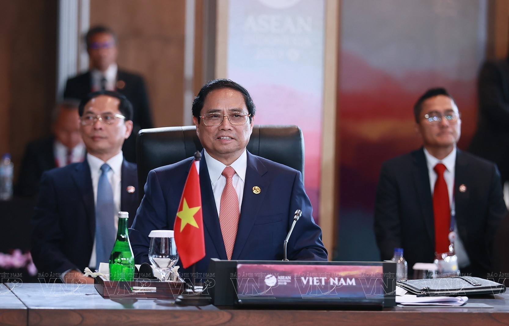 Le Premier ministre Pham Minh Chinh dialogue sur la Communauté de l’ASEAN