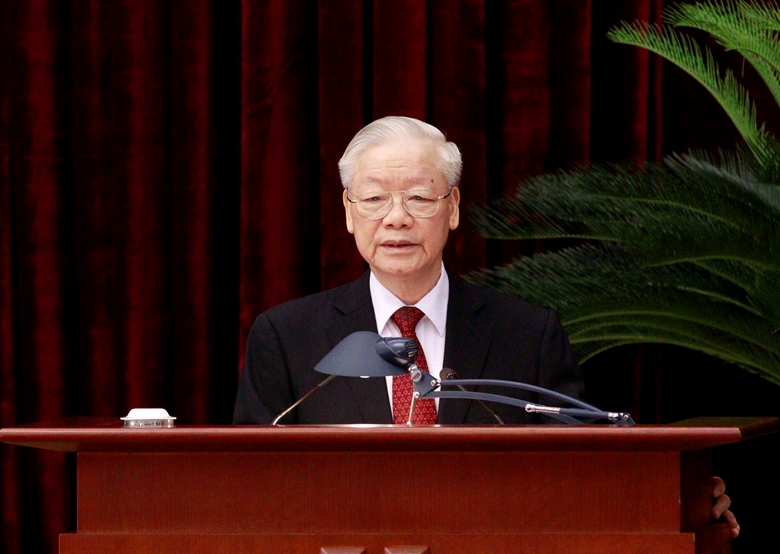 Le secrétaire général Nguyên Phu Trong demande d’élever la capacité de direction du Parti