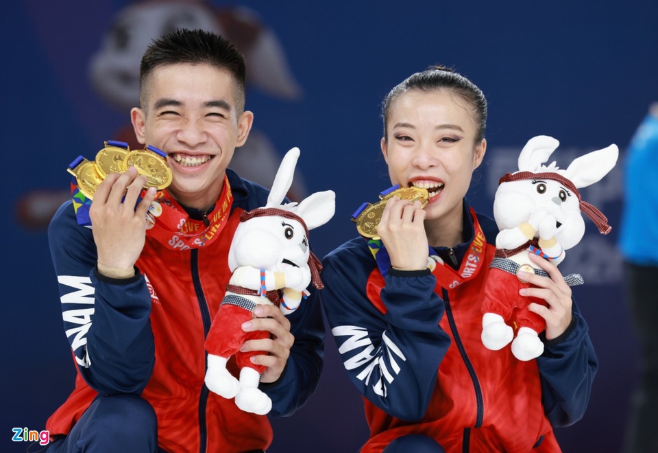 Tableau final des SEA Games 32 le Vietnam en tête avec 136 médailles d or