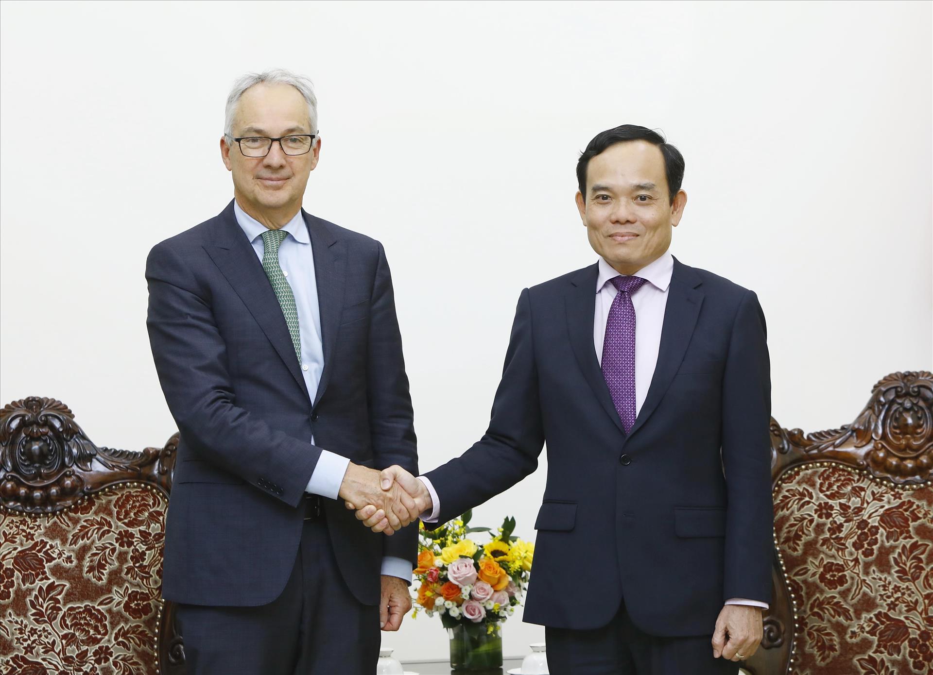 Le vice-PM Tran Luu Quang reçoit un envoyé spécial du gouvernement australien