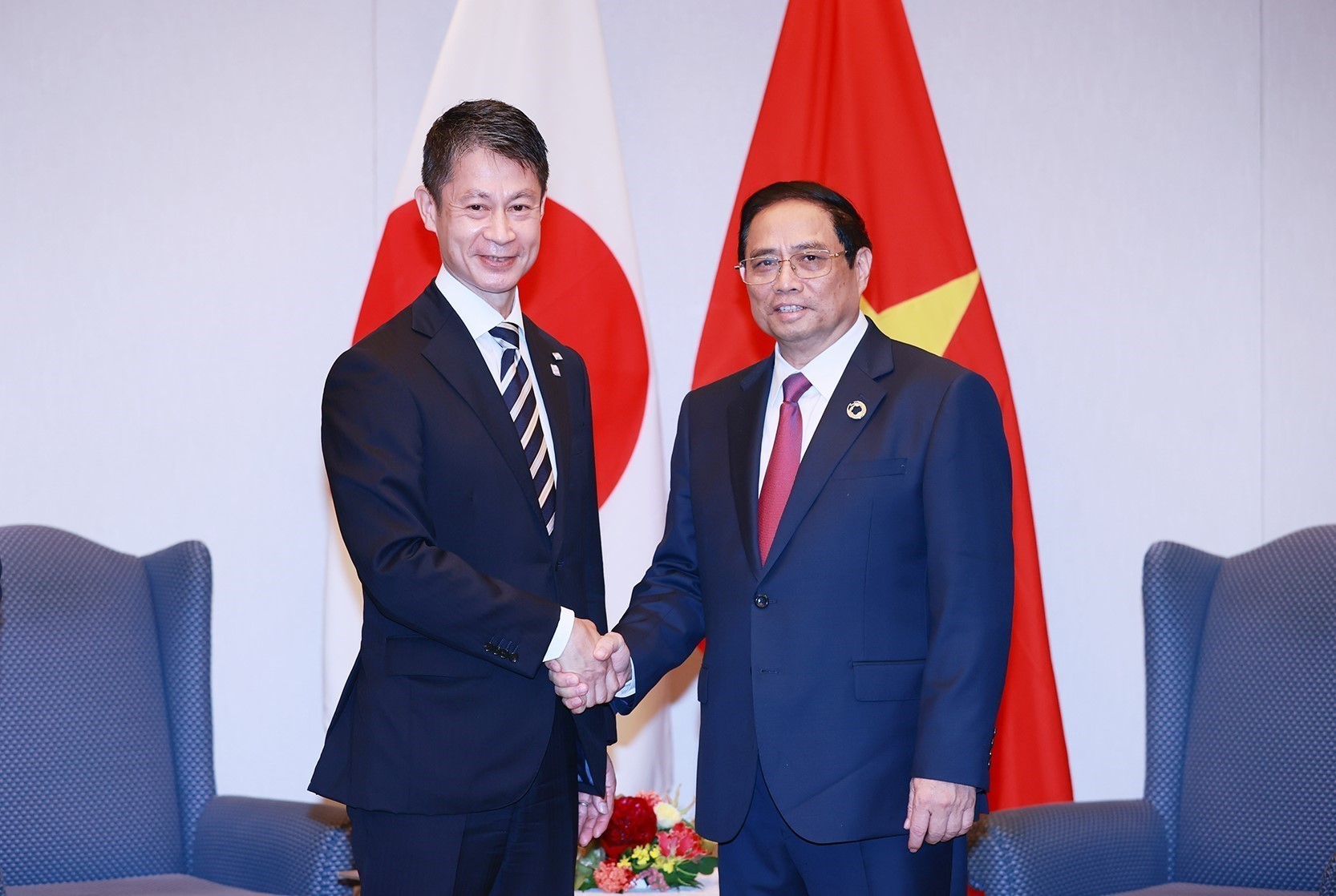 Le Premier ministre Pham Minh Chinh poursuit ses activités à Hiroshima
