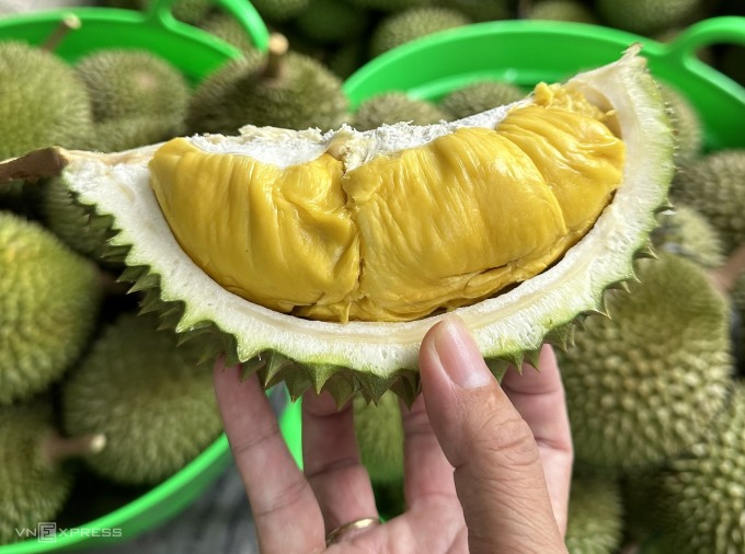 Bonne nouvelle avec le durian vietnamien
