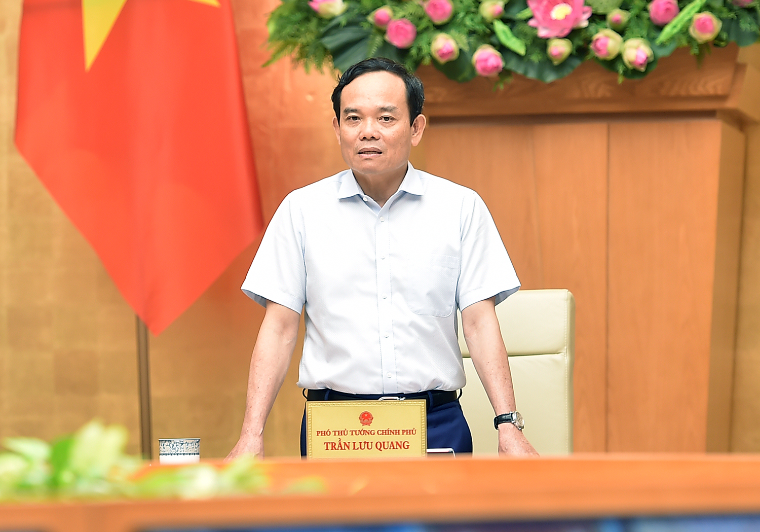 Lutte contre la pêche INN le vice-PM Tran Luu Quang appelle les localités à être plus drastiques