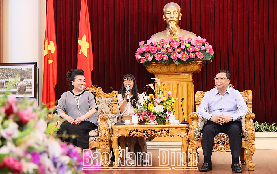 Projet taïwanais de 80 millions de dollars à Nam Dinh
