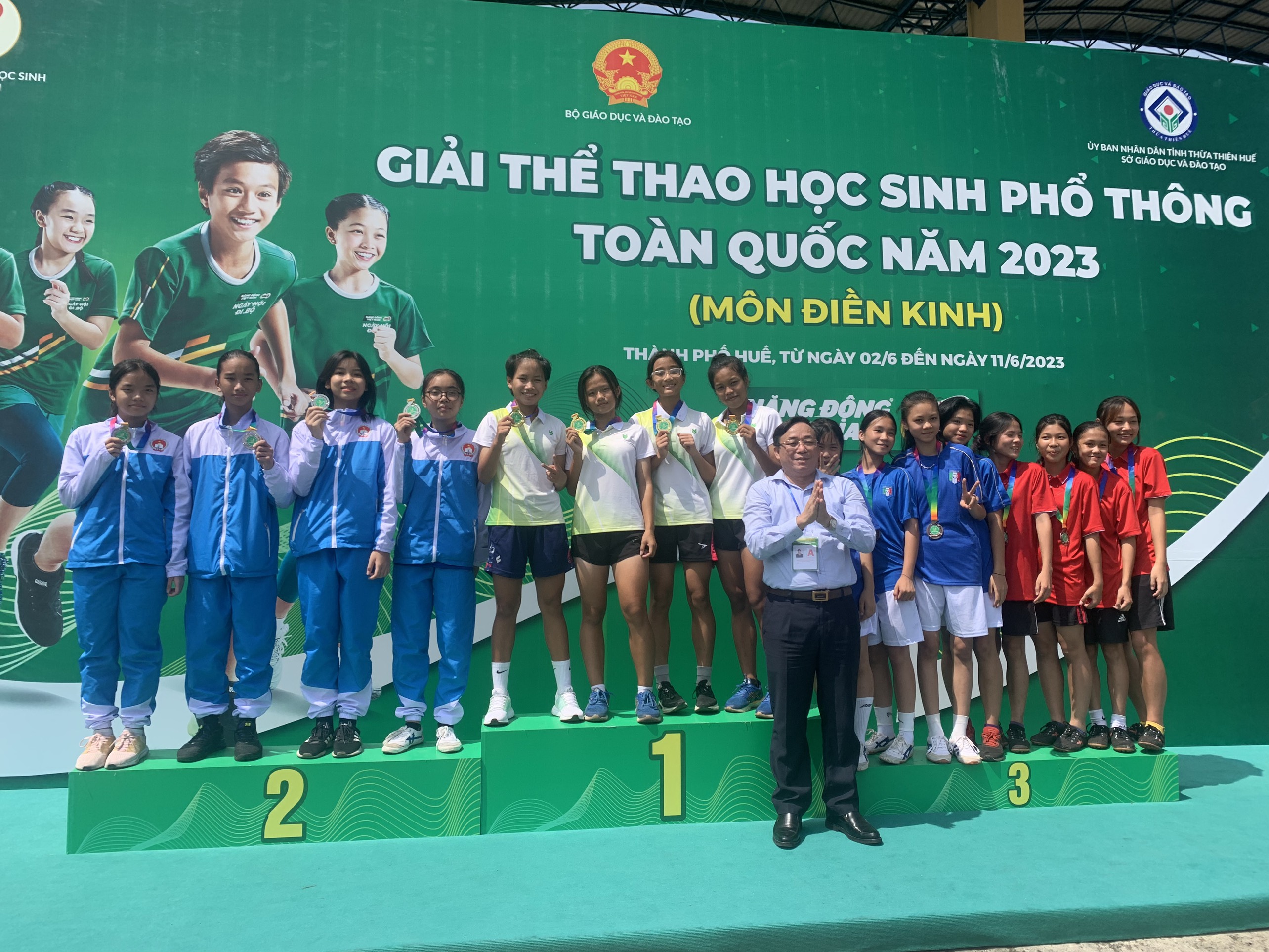 Tournoi sportif national des élèves de 2023 début des compétitions à Thua Thien-Hue et Dong Thap