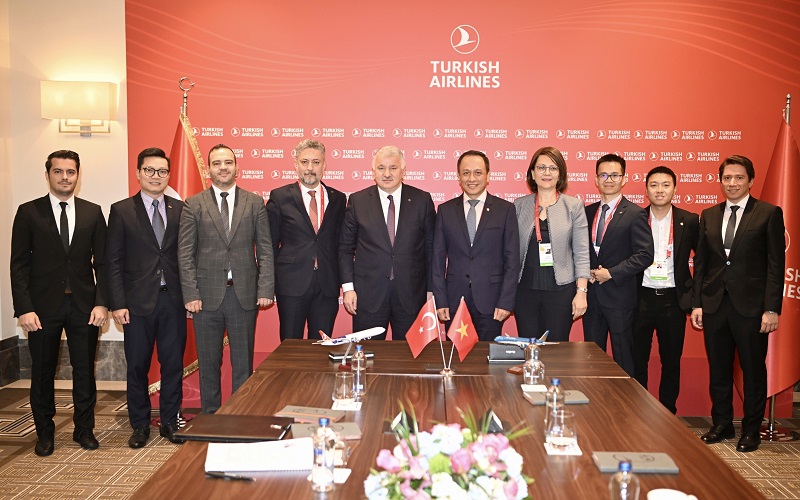 Vietnam Airlines signe une coopération de partage de code avec Turkish Airlines