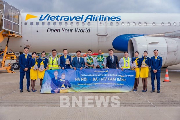 Vietravel Airlines ouvre une ligne de la capitale à Da Lat, Cam Ranh