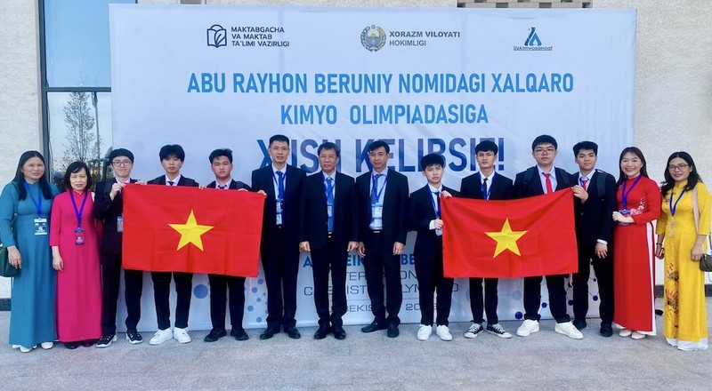 Huit élèves primés aux Olympiades internationales de chimie Abu Reikhan Beruniyont