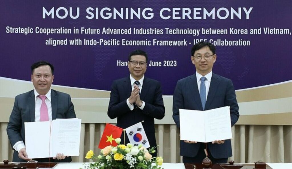 Vietnam - R de Corée plusieurs mémorandums de coopération ont été signés