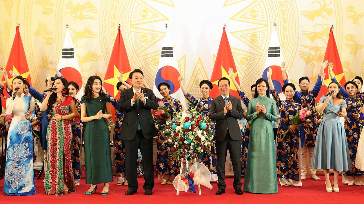 Des activités du président sud-coréen au Vietnam