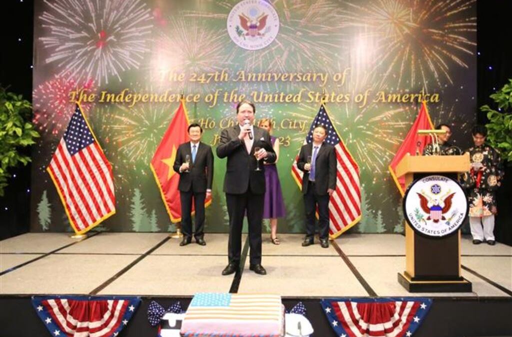 La Fête nationale des États-Unis célébrée à Hô Chi Minh-Ville