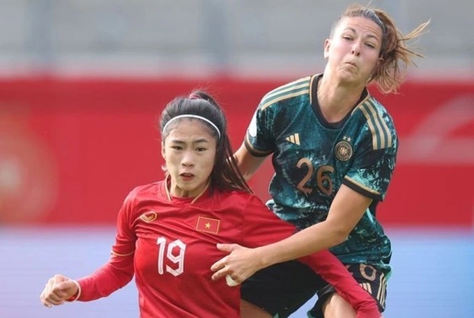 Football féminin le Vietnam présente un beau spectacle en amical face à l’Allemagne