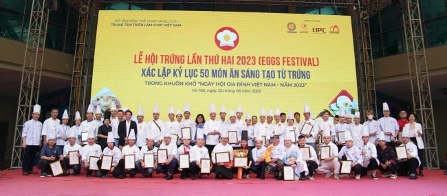 Cinquante plats présentés à la Fête de l œuf 2023